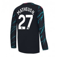 Manchester City Matheus Nunes #27 Tredjedrakt 2023-24 Langermet